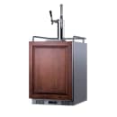 Summit SBC682PNRCMTWIN 24" Draft Nitro Cold Brew Coffee Dispenser - (1) Column & (2) Taps, Stainless, 115v thumbnail 2