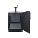 Summit SBC7BRSCF2 24" Draft Cold Brew Coffee Dispenser - (1) Column & (2) Taps, Stainless, 115v thumbnail 3