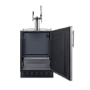 Summit SBC7BRSCM2 24" Draft Nitro Cold Brew Coffee Dispenser - (1) Column & (2) Taps, Stainless, 115v thumbnail 3