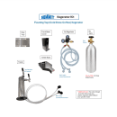 Summit SBC7BRSFLTWCFADALHD 24" Floating Tap Cold Brew Dispenser w/ (2) Keg Capacity - (1) Column, Stainless, 115v thumbnail 7