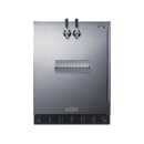 Summit SBC7BRSFRTPCFADALHD 24" Front Tap Cold Brew Dispenser w/ (2) Keg Capacity - Stainless, 115v thumbnail 2