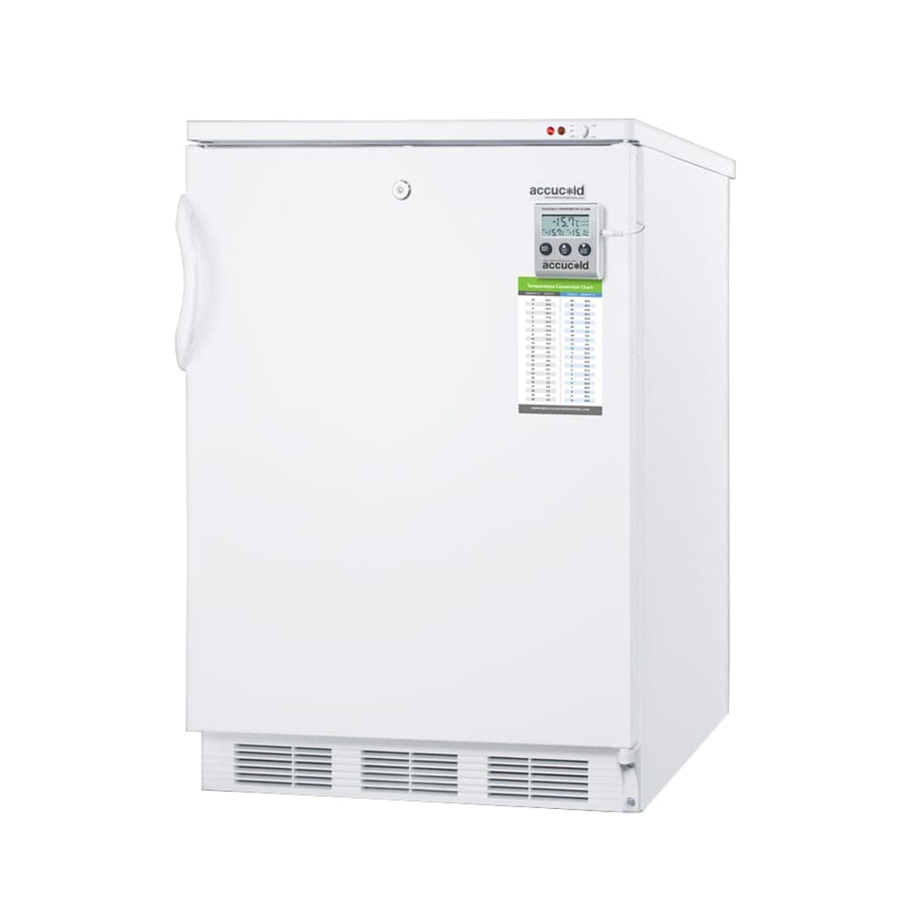 Accucold 24" One-Section Undercounter Medical Freezer - White, 115v (VT65MLBIMED)