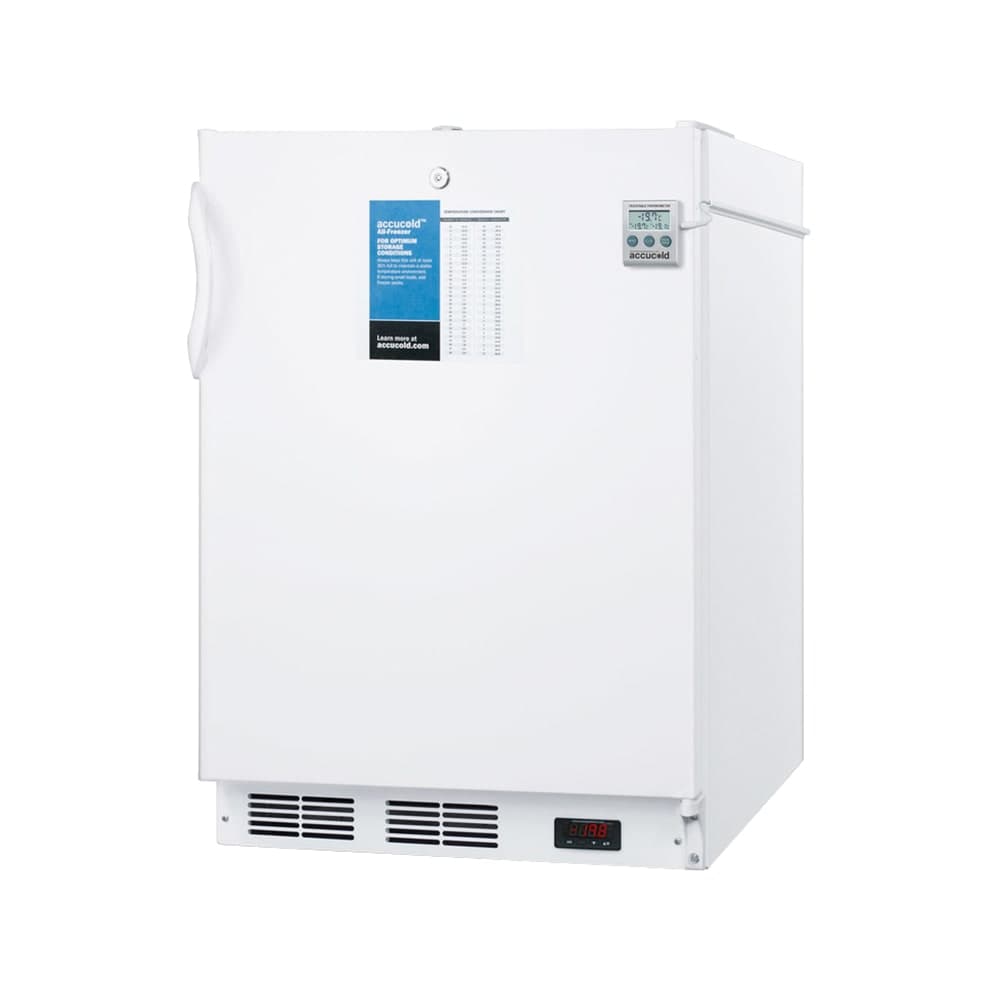 Accucold 24" One-Section Undercounter Medical Freezer - White, 115v (VT65MLBIPLUS2ADA)