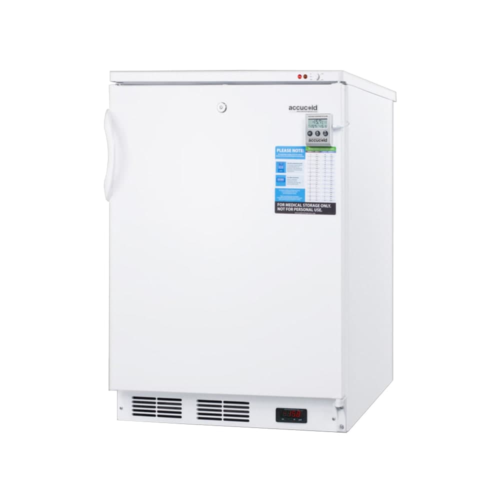 Accucold 24" One-Section Undercounter Vaccine Storage Freezer - White, 115v (VT65MLBIVAC)