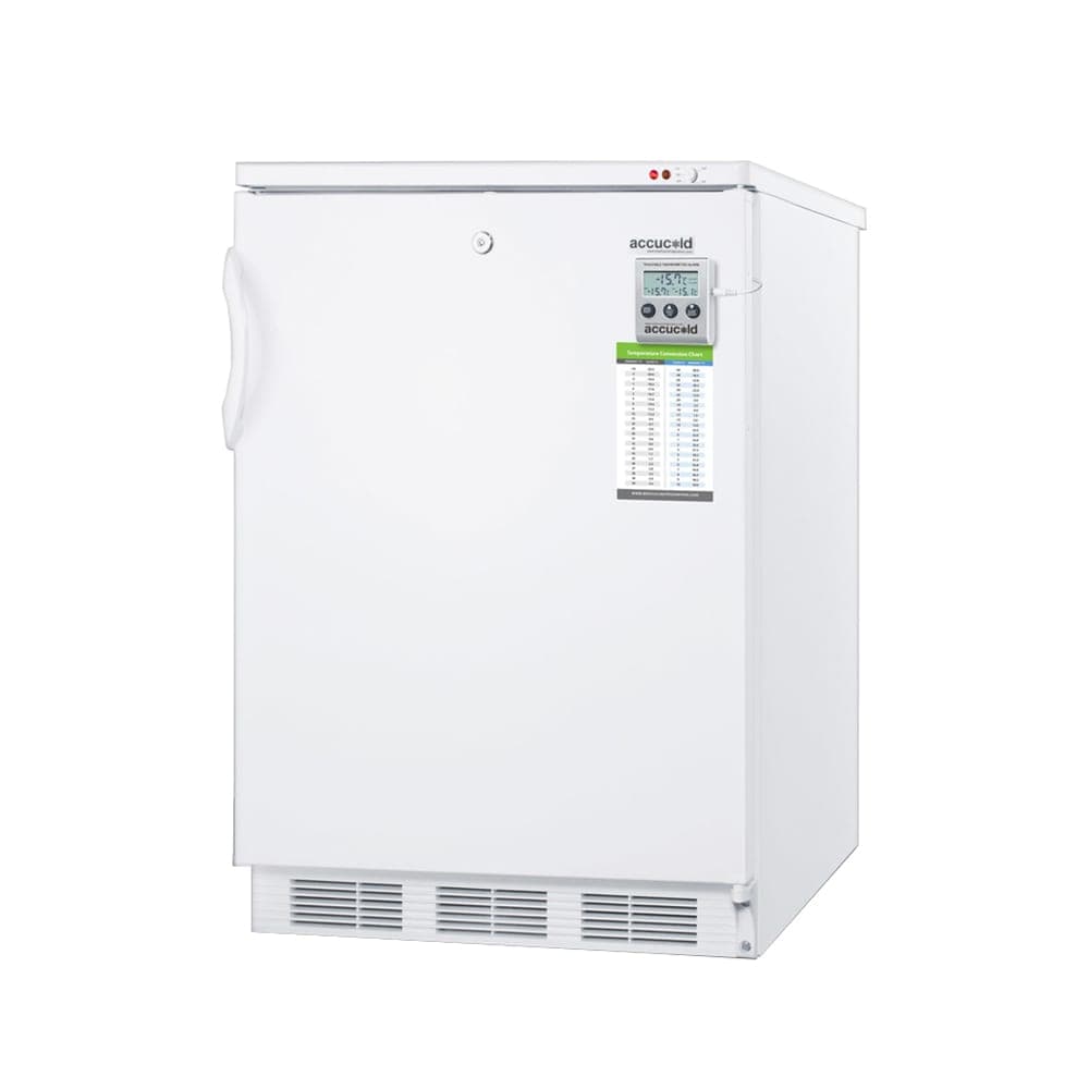 Accucold 24" One-Section Undercounter Medical Freezer - White, 115v (VT65MLMED)