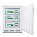 Accucold 23 5/8" Undercounter Vaccine Freezer - Probe Hole, White, 115v (VT65MLVAC456) thumbnail 4