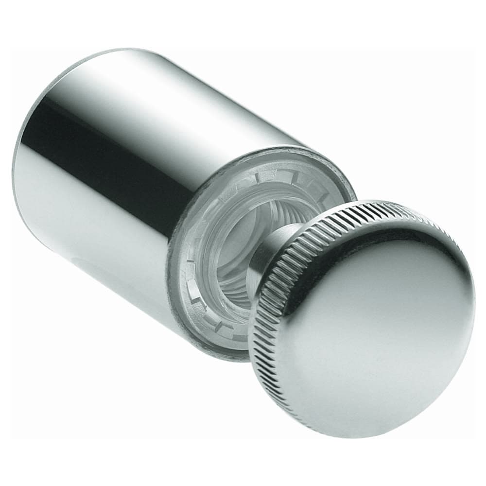 Rosle Wall Attachment w/ Cap, Spacer, Screw & Plug, .9" Round (19540)