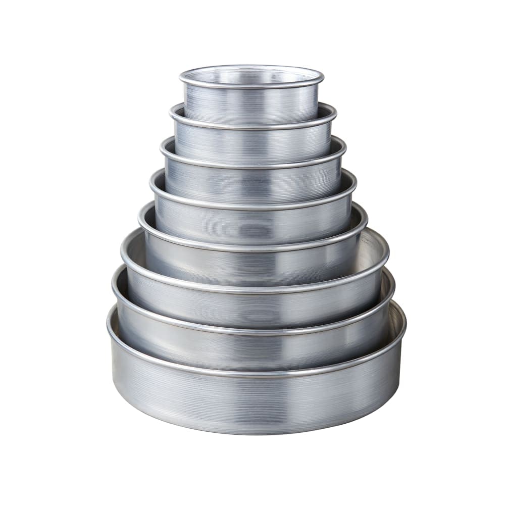 American Metalcraft 3810 10" Round Cake Pan, Aluminum