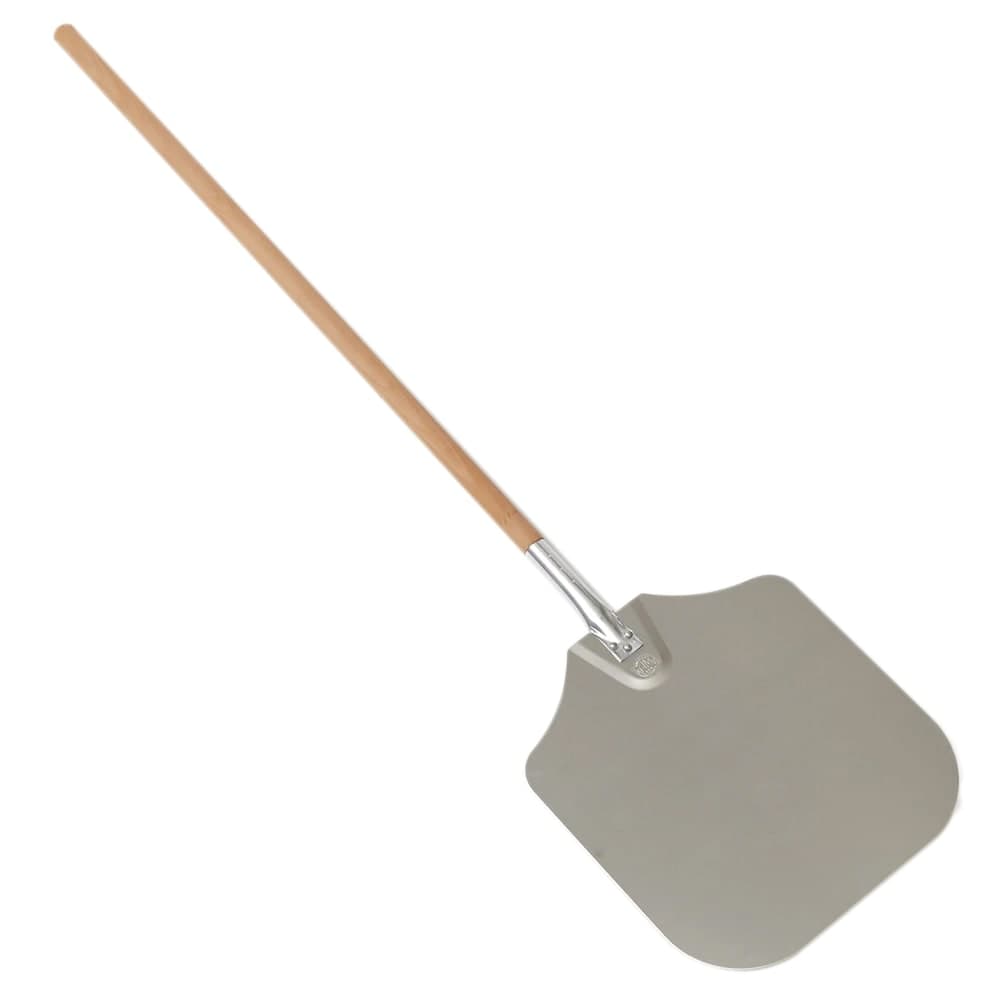 American Metalcraft 5414 54" Pizza Peel w/ 16" x 14" Aluminum Blade, Wood Handle