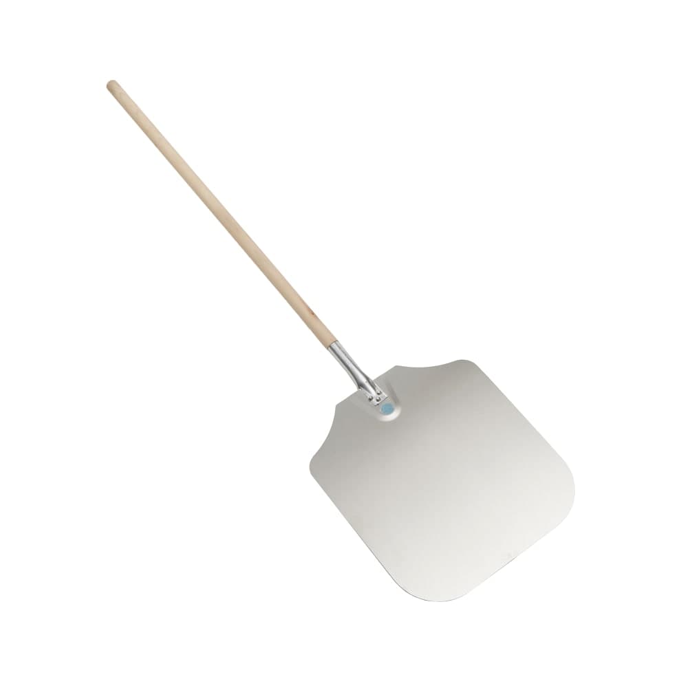 American Metalcraft 5616 56" Pizza Peel w/ 18" x 16" Aluminum Blade, Wood Handle