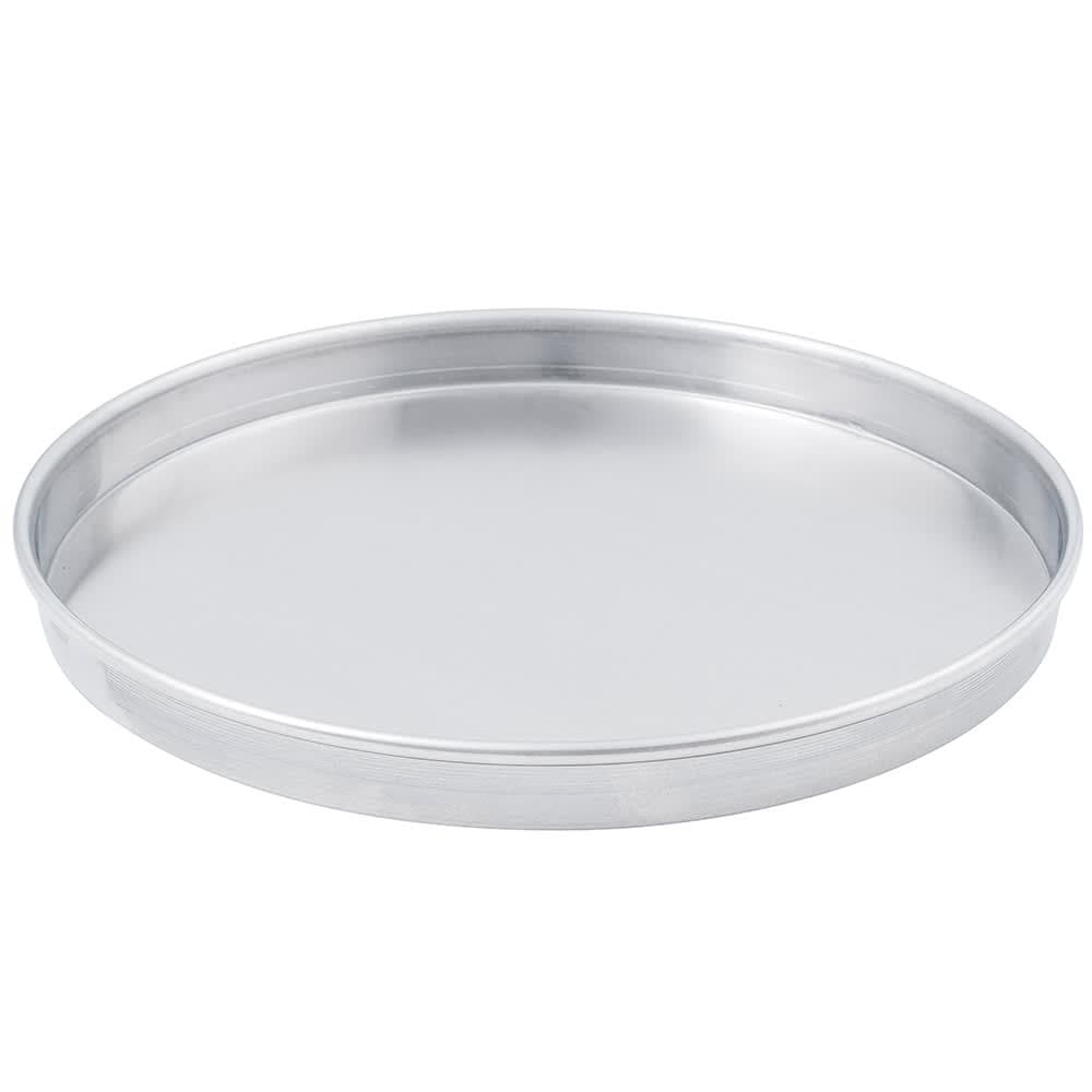 American Metalcraft A4010 10" Straight Sided Pizza Pan, 1" Deep, Solid, Aluminum