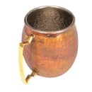 American Metalcraft ACMH 14 oz Moscow Mule Mug - Hammered, Copper thumbnail 3