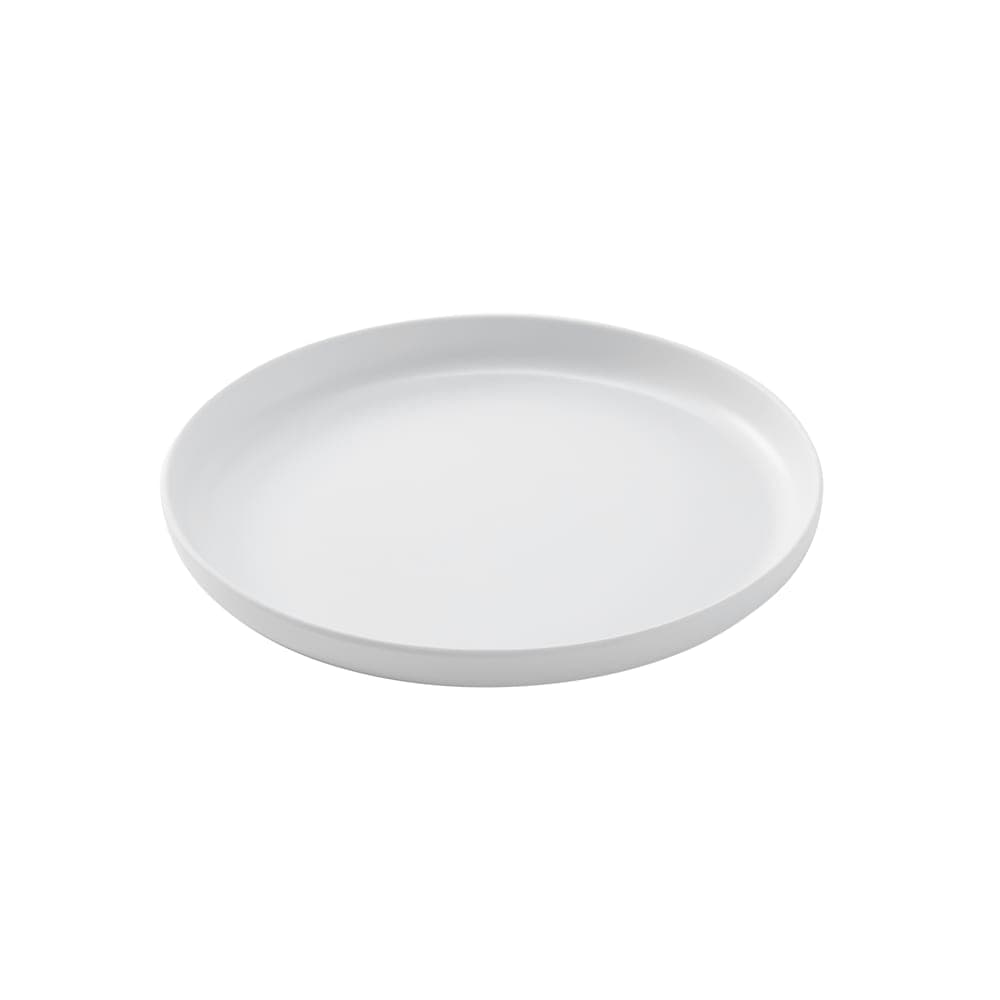 American Metalcraft ARP7WH 7 1/2" Round Melamine Coupe Plate, White