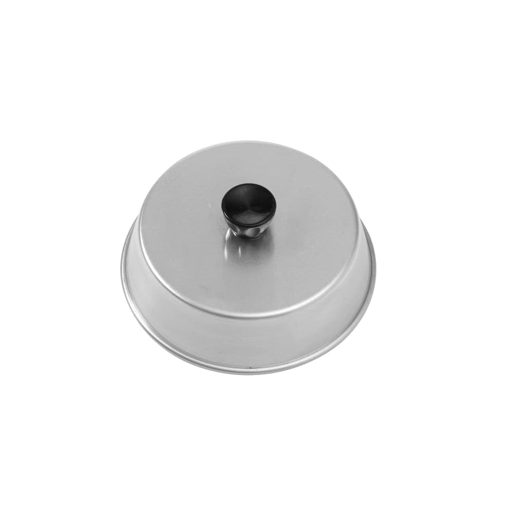 American Metalcraft BA740A 7" Basting cover w/ Bakelite Knob, Black, Aluminum
