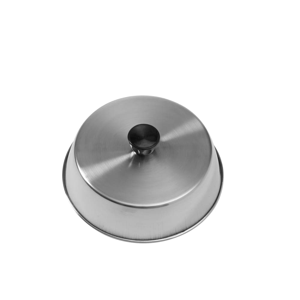 American Metalcraft BA740S 7 1/2" Basting Cover w/ Bakelite Knob, Black, Stainless
