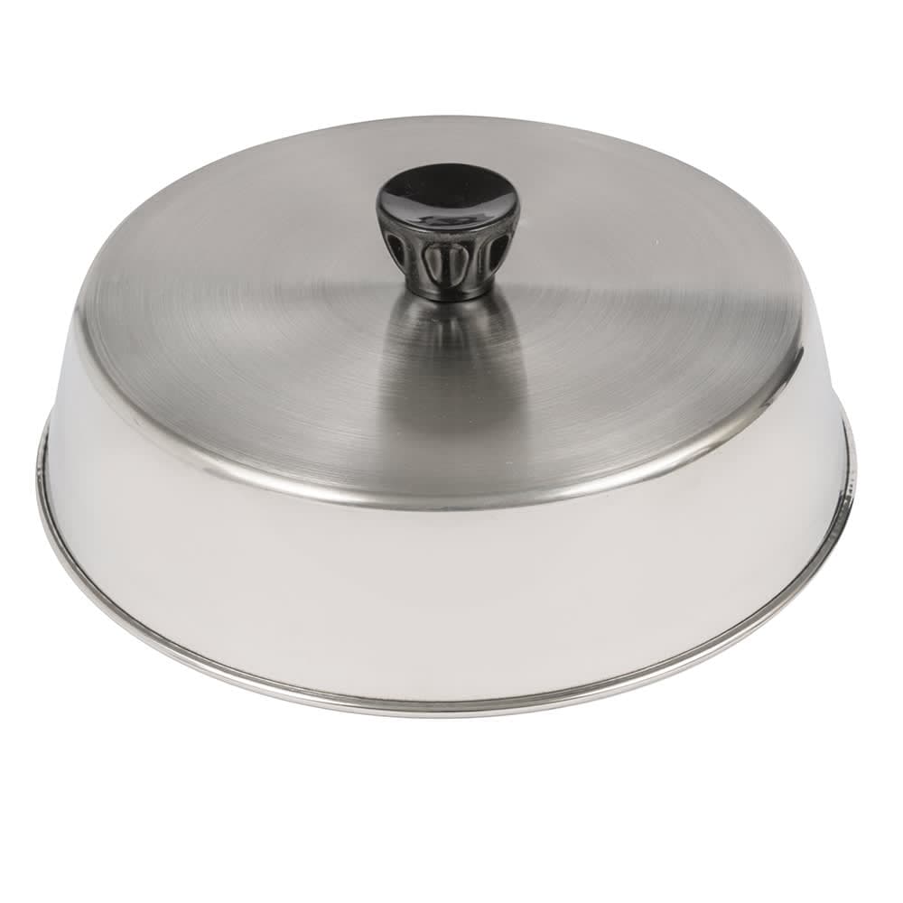 American Metalcraft BA840S 8 3/8" Basting Cover w/ Bakelite Knob, Black, Stainless