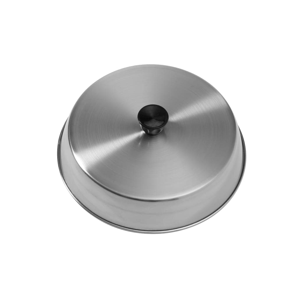 American Metalcraft BA940S 9 1/4" Basting Cover w/ Bakelite Knob, Black, Stainless