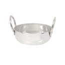 American Metalcraft BD35 10 oz Round Balti Dish, Stainless thumbnail 3
