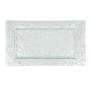American Metalcraft BG1911 19" x 11" Rectangular Platter - Bubble Glass, Green thumbnail 2