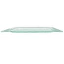 American Metalcraft BG1911 19" x 11" Rectangular Platter - Bubble Glass, Green thumbnail 3