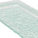 American Metalcraft BG1911 19" x 11" Rectangular Platter - Bubble Glass, Green thumbnail 6