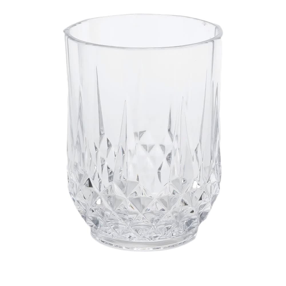 American Metalcraft BHR14 14 oz Hadley Double Old Fashioned Glass - Tritan Plastic, Clear