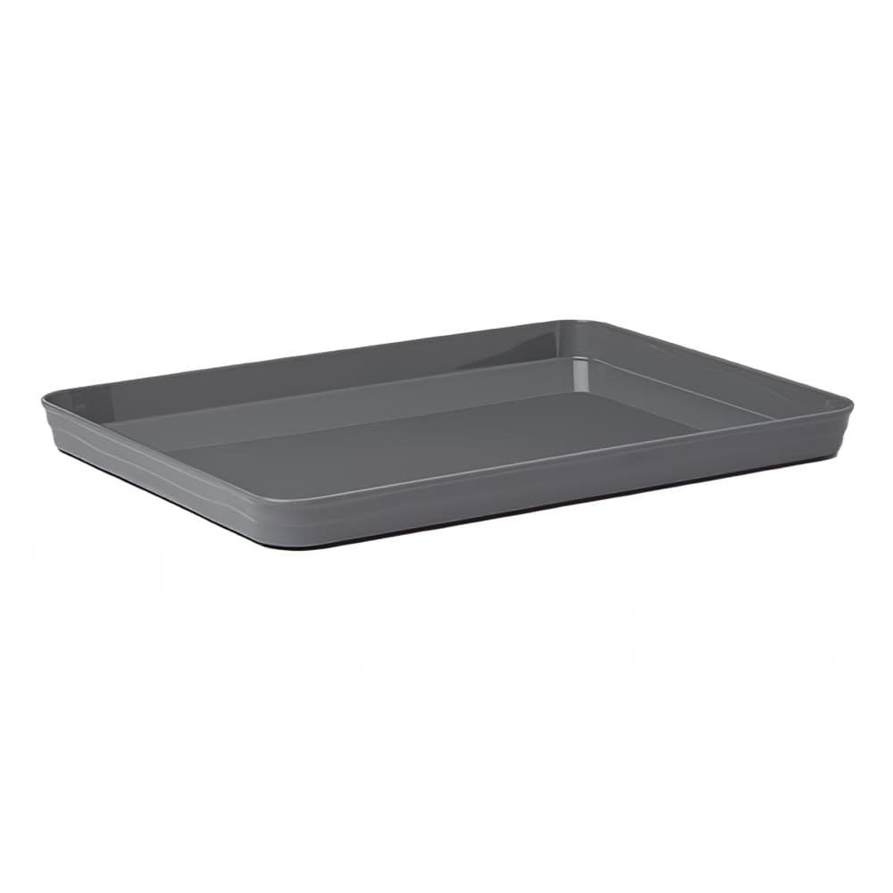 American Metalcraft BL14G 14 1/4" x 10 1/2" Rectangular Lid/Platter for B14G - Plastic, Gray
