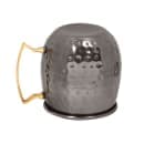 American Metalcraft BM16H 16 oz Moscow Mule Mug - Black Hammered, Stainless thumbnail 4