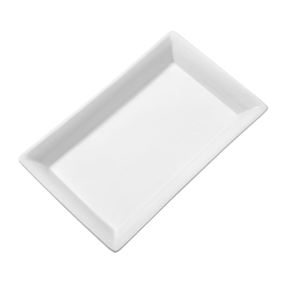 American Metalcraft CER21 Rectangular Platter, 21x12 3/4", Ceramic/White