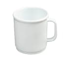 American Metalcraft CM12CL 12 oz Mug - Plastic, Cloud White thumbnail 2