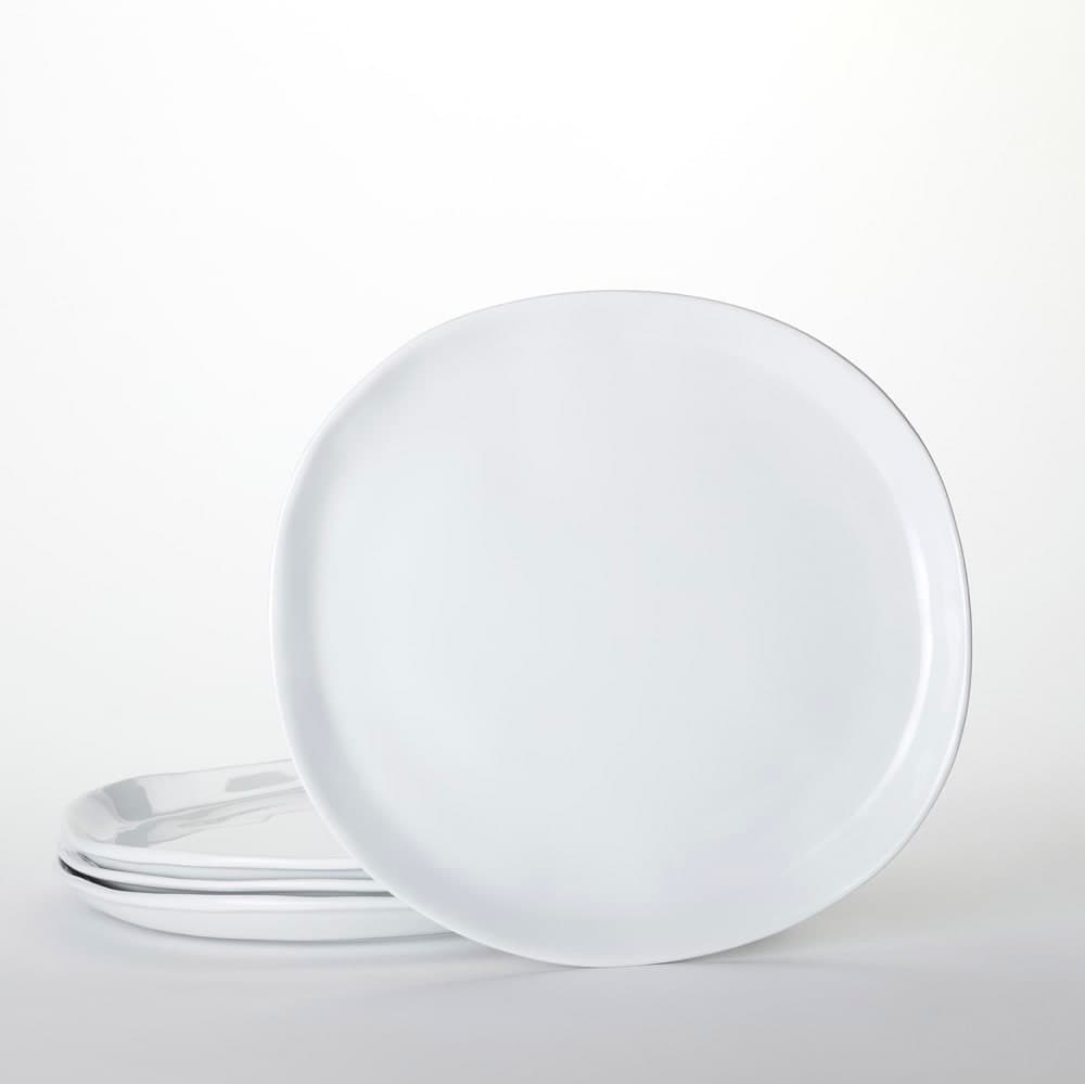 American Metalcraft CMPP9CL 9" Round Melamine Coupe Plate, Cloud