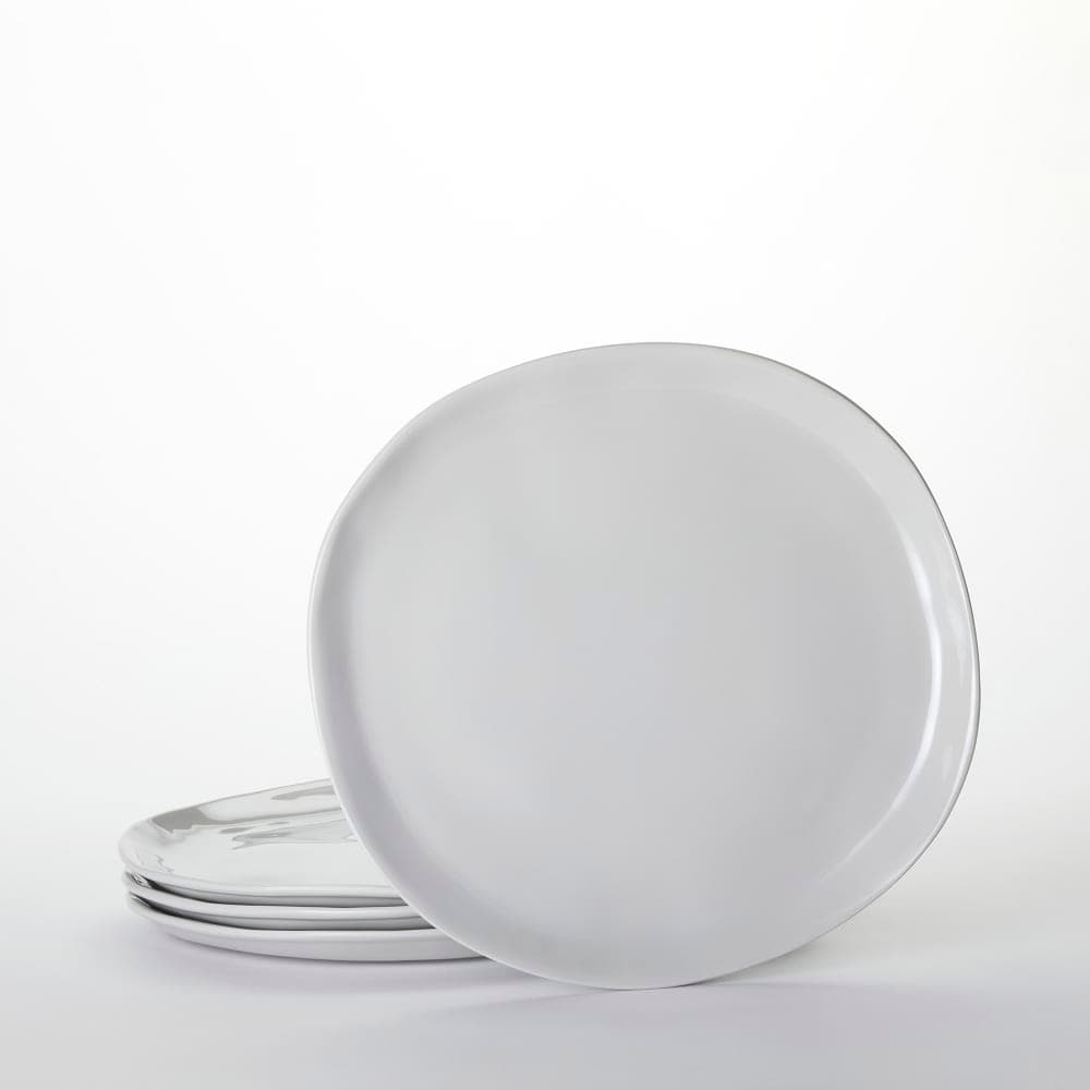 American Metalcraft CMPP9SH 9" Round Melamine Coupe Plate, Shadow