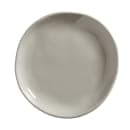 American Metalcraft CP6SH 6 1/2" Round Melamine Bread Plate, Shadow thumbnail 2