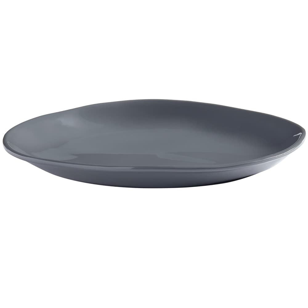 American Metalcraft CP7ST 7 1/2" Round Melamine Dinner Plate, Storm