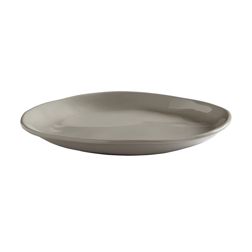 American Metalcraft CP9SH 9" Round Melamine Dinner Plate, Shadow