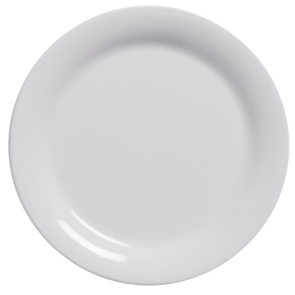 American Metalcraft DPW6WH 6" Round Melamine Jane Bread & Butter Plate - White