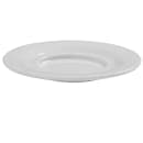 American Metalcraft DS5WH 5 1/2" Round Melamine Jane Saucer - White thumbnail 2