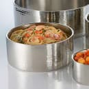 American Metalcraft DWBH10 10" Round Bowl w/ 156 oz Capacity, Hammered, Stainless thumbnail 2