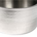American Metalcraft DWBH4 17 oz Round Bowl - Hammered, Stainless thumbnail 4