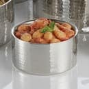 American Metalcraft DWBH6 6" Round Bowl w/ 34 oz Capacity, Hammered, Stainless thumbnail 2