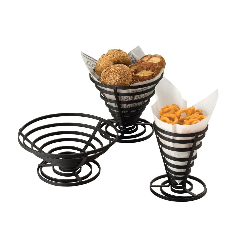 American Metalcraft FCD2 7" French Fry Basket, Black