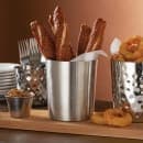 American Metalcraft FFC335 26 oz Round French Fry Cup - Satin-Finish Stainless thumbnail 5