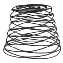 American Metalcraft FRUB9 7" Round Wire Basket, Black thumbnail 3