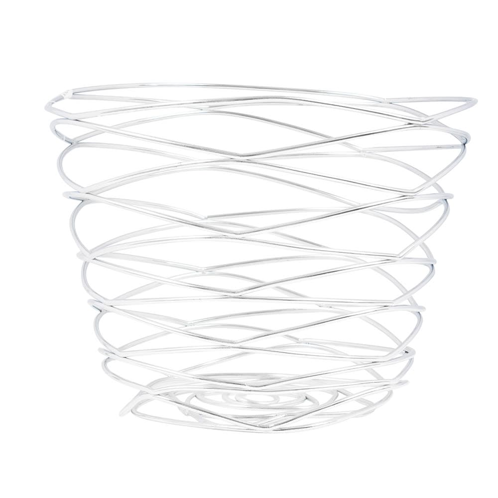 American Metalcraft FRUC7 7" Round Wire Basket, Chrome