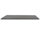 American Metalcraft FSLT08 14 3/4" x 8 1/4" Rectangular Endurance Platter - Melamine, Faux Slate thumbnail 3