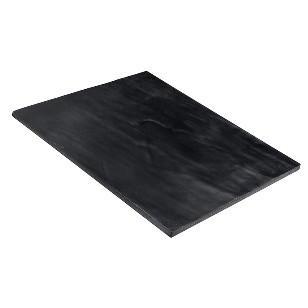 American Metalcraft FSLT10 10" x 8" Rectangular Endurance Platter - Melamine, Faux Slate
