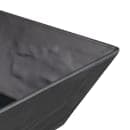 American Metalcraft FSMEL117 228 oz Square Melamine Serving Bowl, Black thumbnail 5