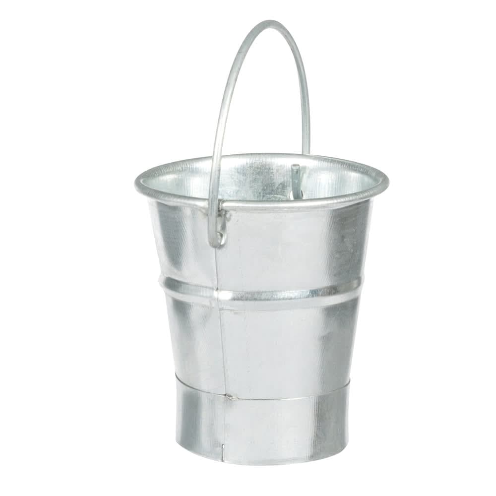 American Metalcraft GP2 2 1/2" Tabletop Serving Pail, Galvanized