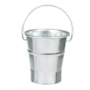 American Metalcraft GP2 2 1/2" Tabletop Serving Pail, Galvanized thumbnail 3