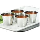 American Metalcraft HAMSC 2 1/8" Sauce Cup w/ 2 oz Capacity, Hammered, Stainless thumbnail 4